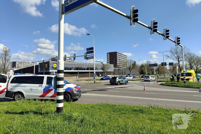 Fietser gewond bij aanrijding met auto