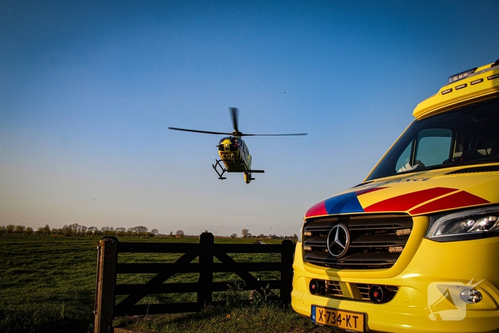 Traumahelikopter ingezet bij medisch incident