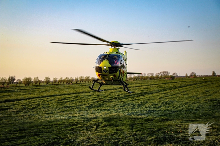 Traumahelikopter ingezet bij medisch incident