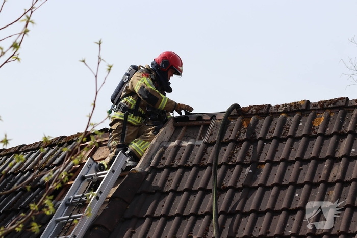 Woningbrand in Lelystad vraagt om brandweerinterventie
