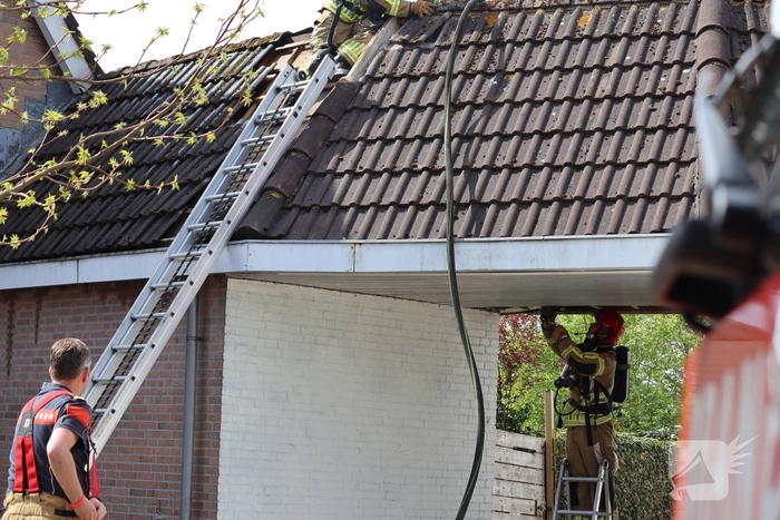 Woningbrand in Lelystad vraagt om brandweerinterventie