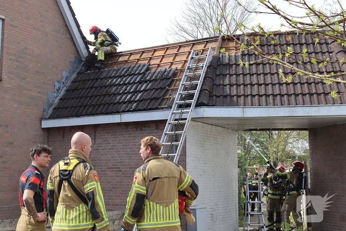 Woningbrand in Lelystad vraagt om brandweerinterventie