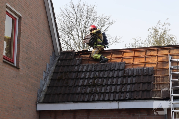 Woningbrand in Lelystad vraagt om brandweerinterventie