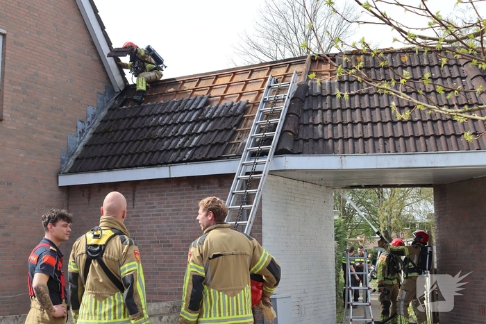 Woningbrand in Lelystad vraagt om brandweerinterventie