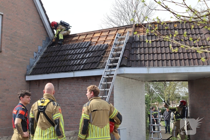 Woningbrand in Lelystad vraagt om brandweerinterventie