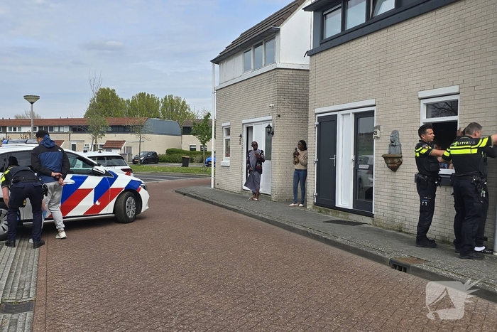 Motorcrosser crasht in struiken na achtervolging