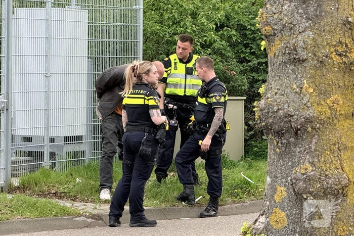 Man met steekwapen aangehouden