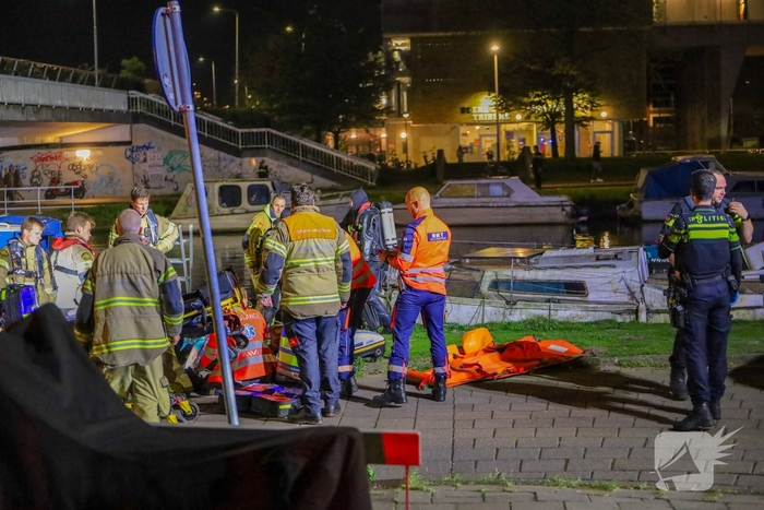 Persoon te water gereanimeerd