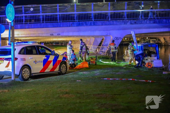 Persoon te water gereanimeerd