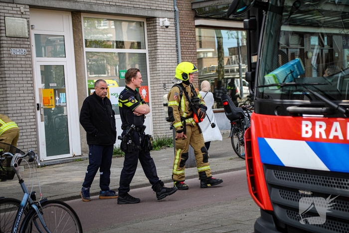 Brand in woning snel geblust