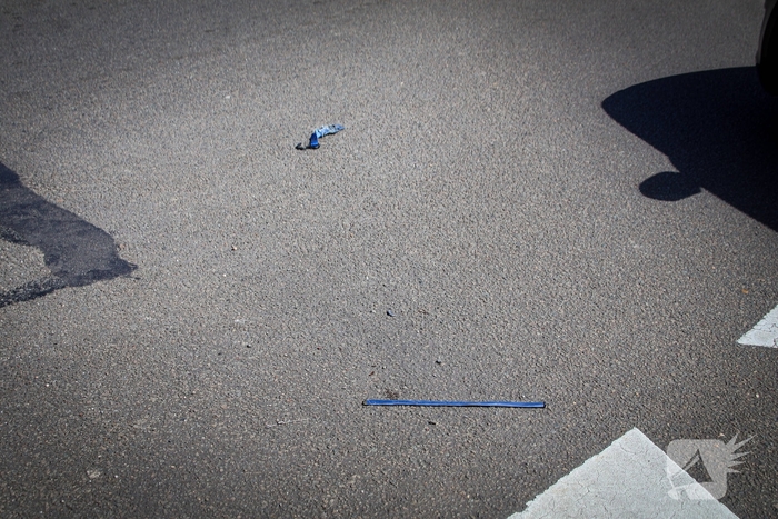 Ongeval tussen auto en motorscooter