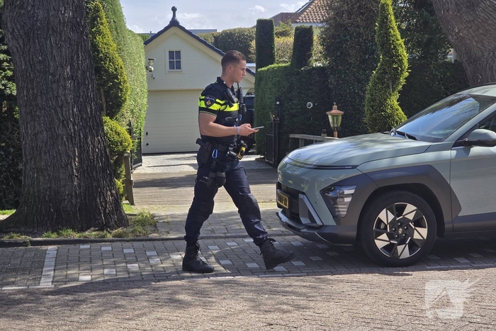 Ongeval tussen auto en motorscooter