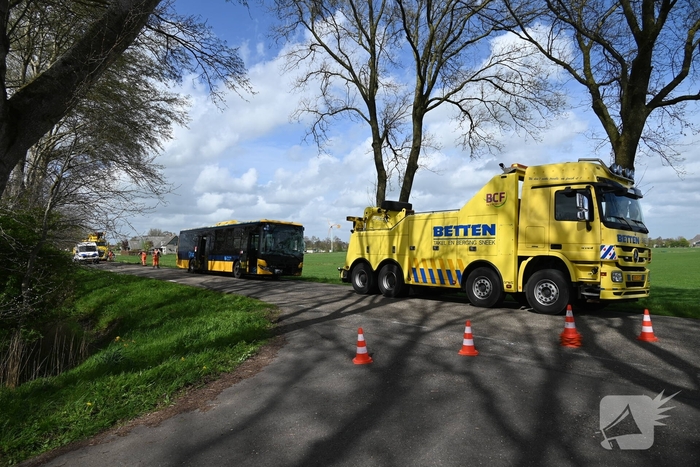 Zes gewonden bij ongeval met lijnbus