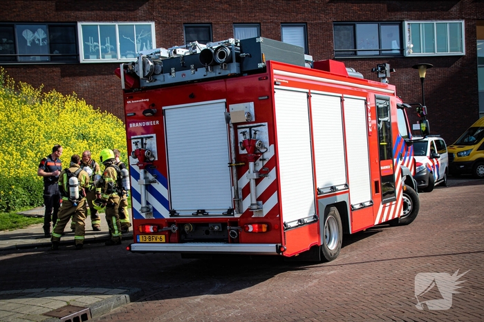 Brand in supermarkt veroorzaakt rookontwikkeling