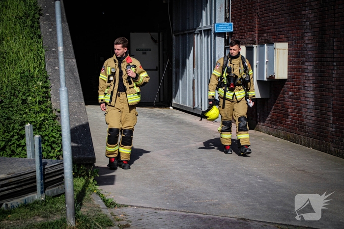 Brand in supermarkt veroorzaakt rookontwikkeling