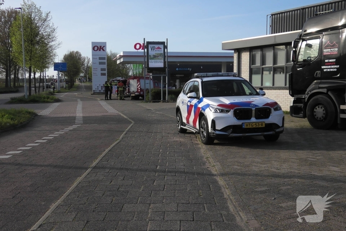 Gaslekkage bij vernieuwd tankstation