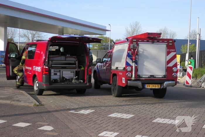 Gaslekkage bij vernieuwd tankstation
