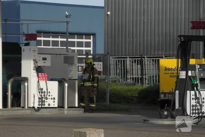 Gaslekkage bij vernieuwd tankstation