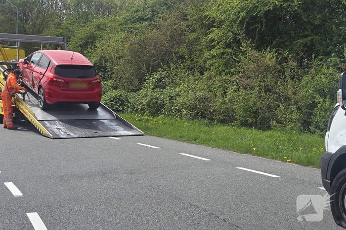 Aanrijding tussen twee automobilisten
