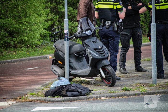 Ongeval tussen scooterrijder en automobilist