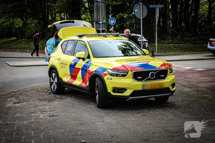 Ongeval tussen scooterrijder en automobilist