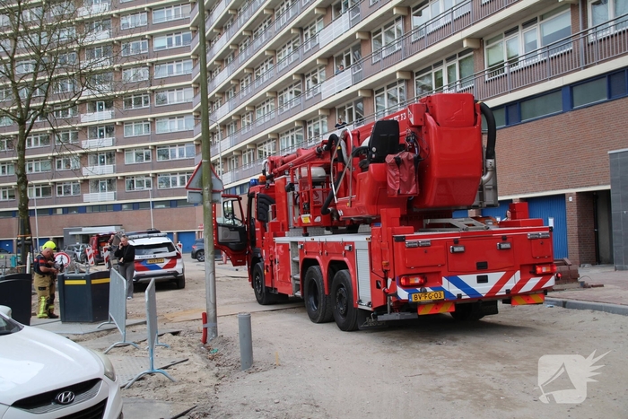 Woningbrand door pannetje met olie