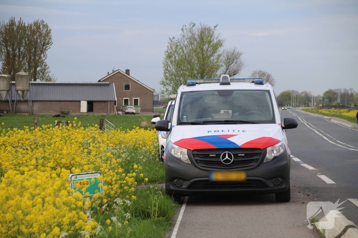 Scooterrijder komt ten val in ongeval