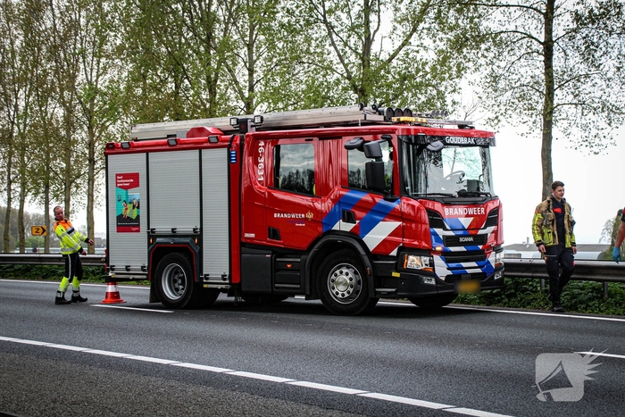 Aanrijding tussen motor en auto leidt tot hulpverlening