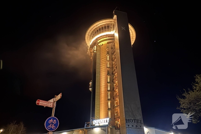 Brand in Hotel Infinity snel onder controle