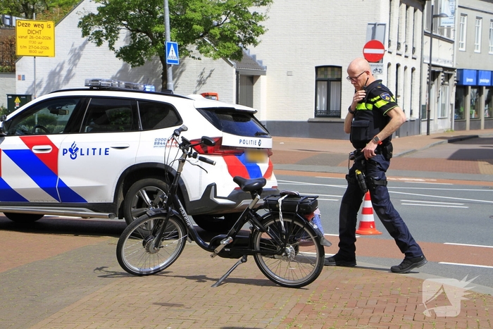 Fietser gewond na aanrijding met auto
