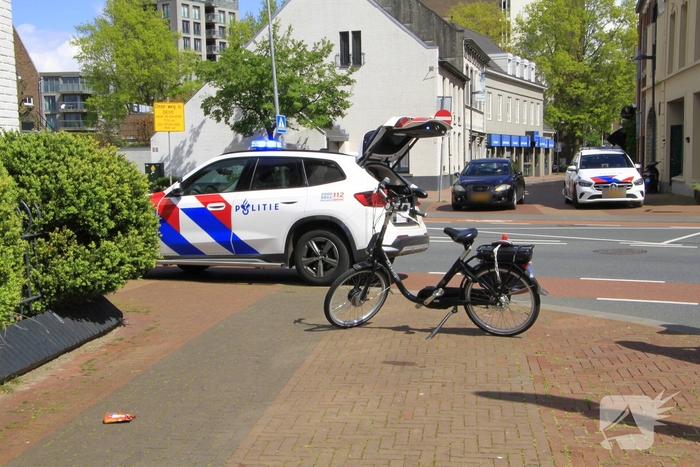 Fietser gewond na aanrijding met auto