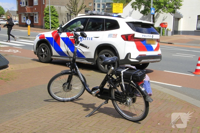 Fietser gewond na aanrijding met auto