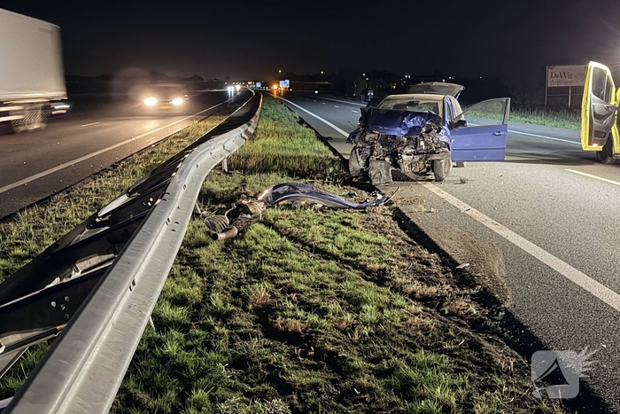 Ongeval met gewonde op snelweg