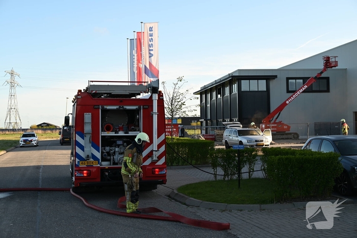 Brand in auto leidt tot snelle hulpverlening