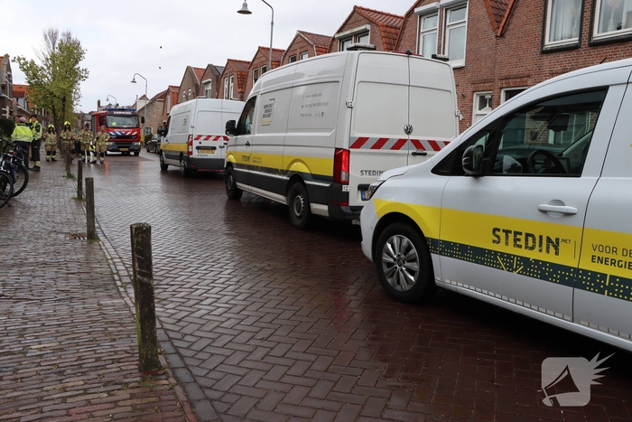 Brandweer reageert op gaslekkage