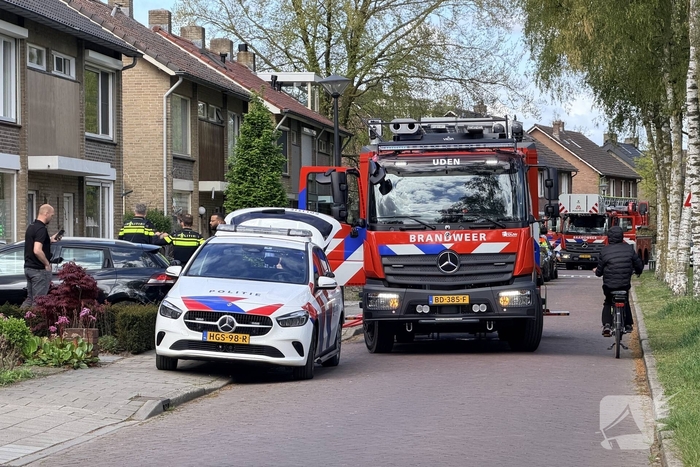 Buitenbrand slaat over naar schuurtje