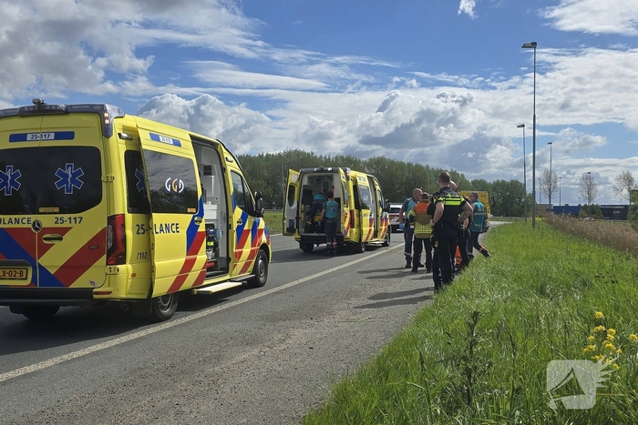 Ernstig ongeval met camper laat twee gewonden achter