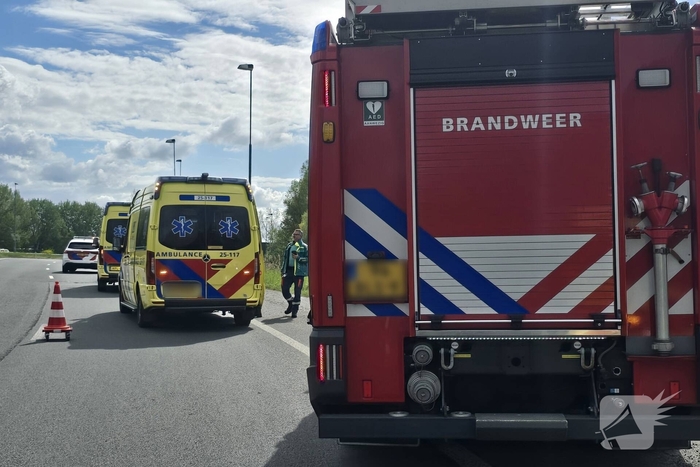 Ernstig ongeval met camper laat twee gewonden achter