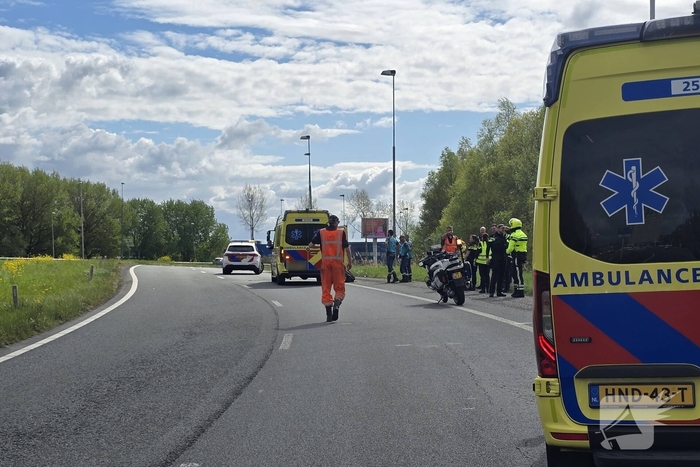 Ernstig ongeval met camper laat twee gewonden achter