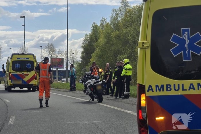 Ernstig ongeval met camper laat twee gewonden achter