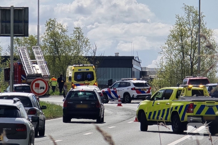 Ernstig ongeval met camper laat twee gewonden achter