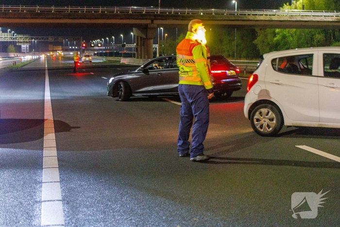 Ernstig ongeval op snelweg met meerdere voertuigen