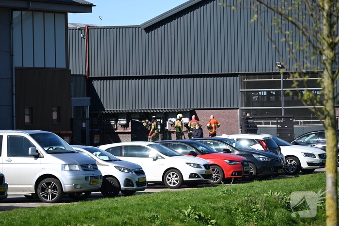 Brand in technische ruimte bij agrarisch bedrijf