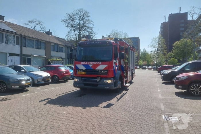 Gaslucht leidt tot brandweeractie