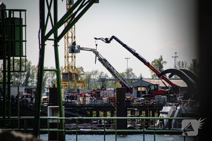 Ongeval op jachtschip leidt tot ziekenhuisopname