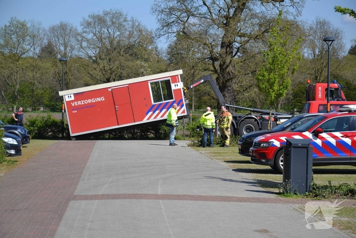 Heidebrand op terrein van Defensie