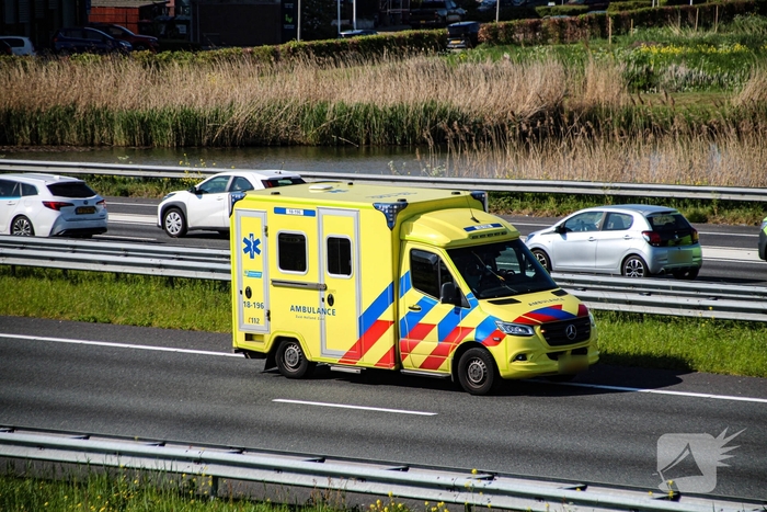 Ongeval op snelweg door mogelijk onwelworden