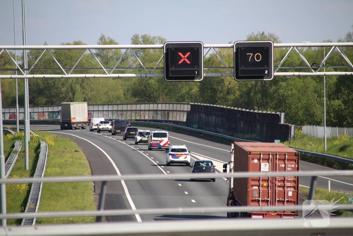 Ongeval op snelweg door mogelijk onwelworden