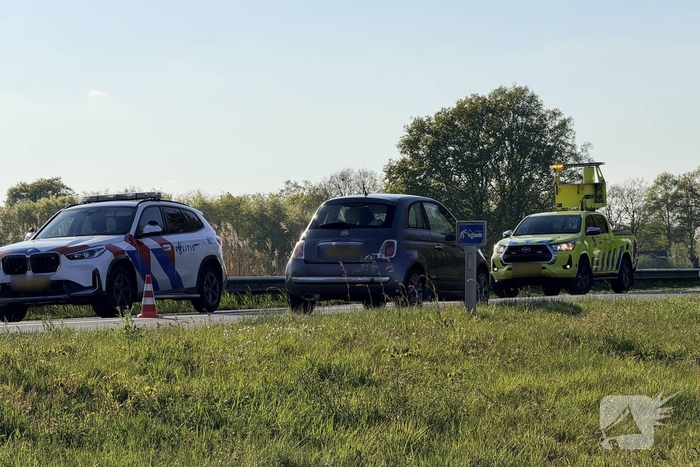 Kopstaartaanrijding zorgt voor chaos op drukke weg