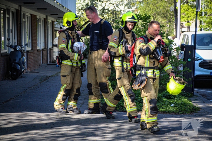 Brandweer onderzoekt gaslekkage, blijkt waterlekkage te zijn